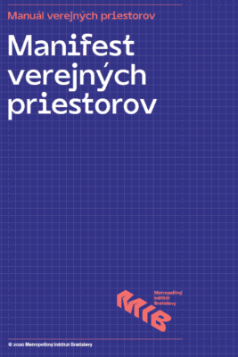 Predná strana Manifestu verejných priestorov