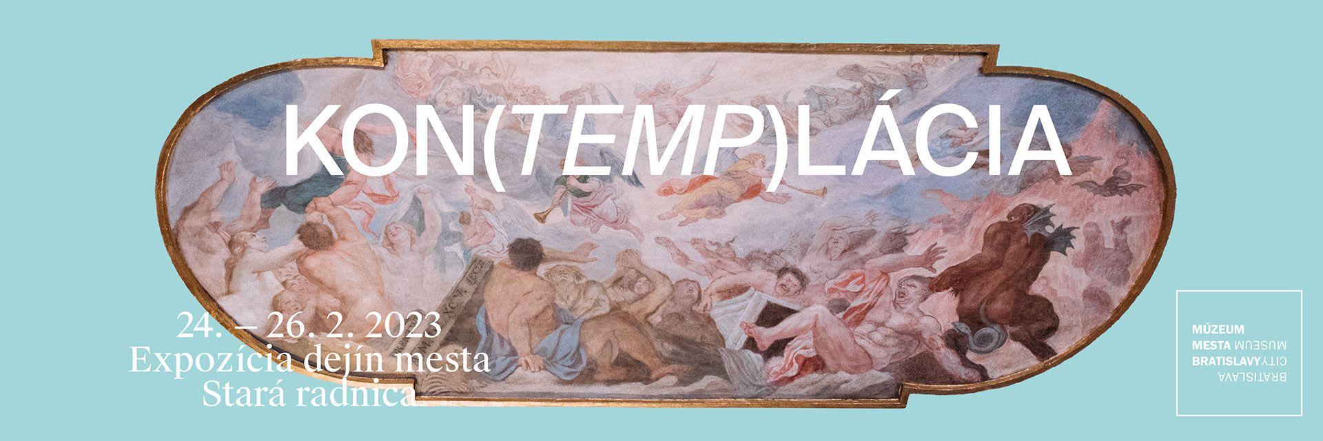 Vizuál ku inštalácii Kontemplácia