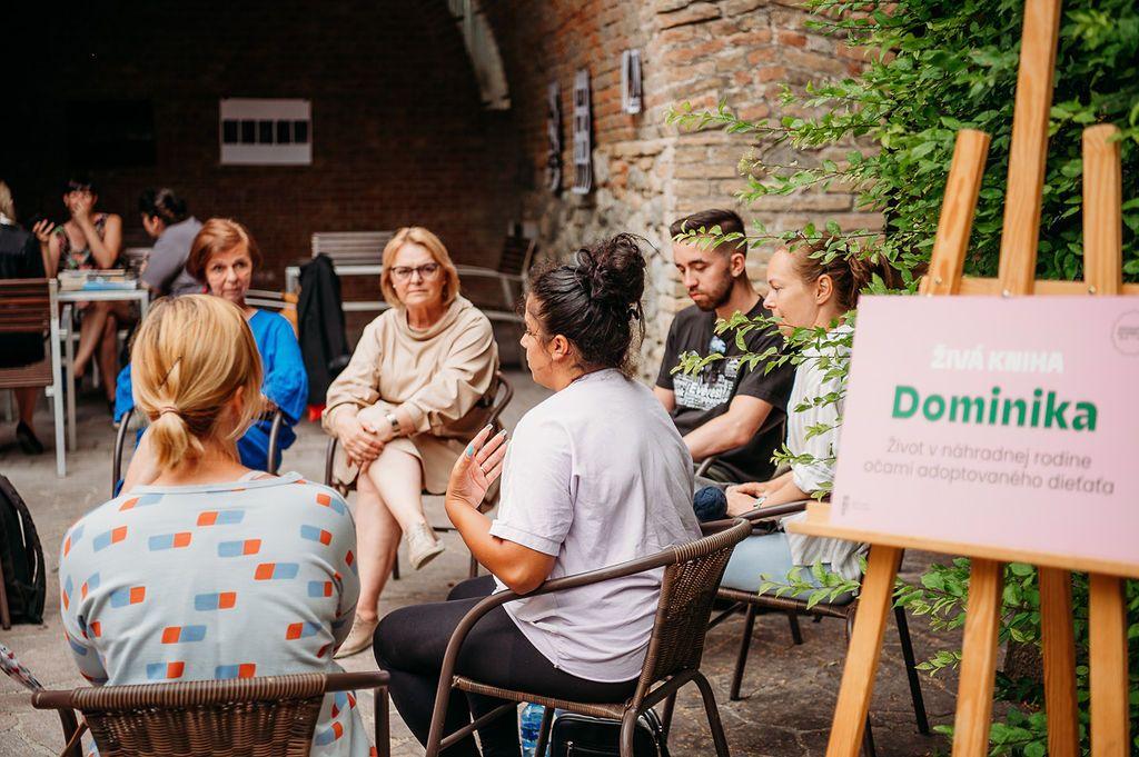 Foto z akcie Živá knižnica: Lucia Benedigová